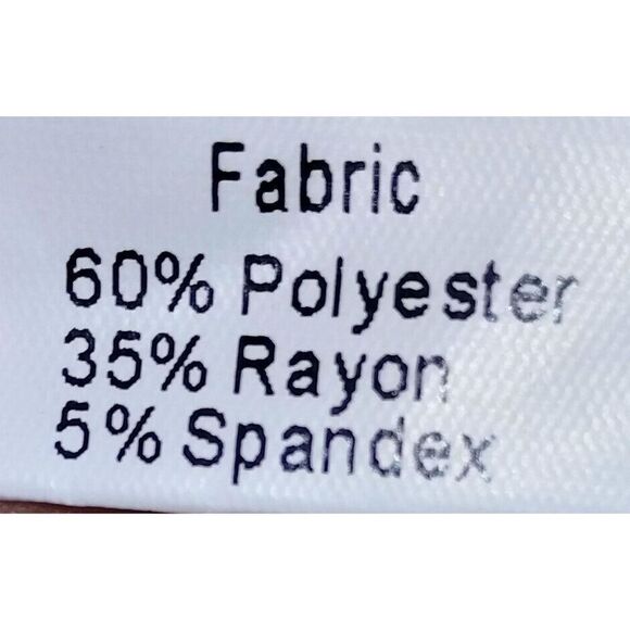 LUYAA Red-Wine Long Puff Sleeve Top w\Button Cuffs (Sz Lg) - Picture 9 of 9